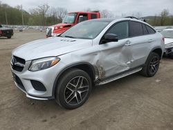 Salvage cars for sale from Copart Marlboro, NY: 2018 Mercedes-Benz GLE Coupe 43 AMG