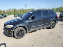 Salvage cars for sale from Copart Columbus, OH: 2008 BMW X5 3.0I