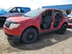 Salvage cars for sale at Woodhaven, MI auction: 2007 Ford Edge SEL