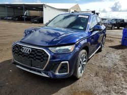 Salvage cars for sale at Brighton, CO auction: 2022 Audi Q5 Premium Plus 45