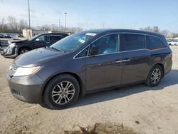Salvage cars for sale at Fort Wayne, IN auction: 2012 Honda Odyssey EXL