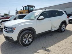 Salvage cars for sale from Copart Jacksonville, FL: 2018 Volkswagen Atlas SE