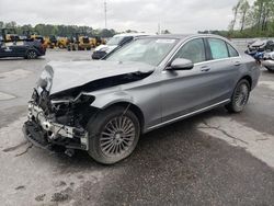 Salvage cars for sale at Dunn, NC auction: 2016 Mercedes-Benz C 300 4matic