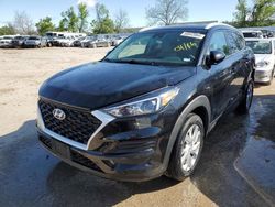 Salvage cars for sale from Copart Bridgeton, MO: 2021 Hyundai Tucson Limited