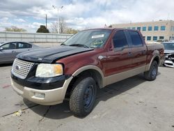 Salvage cars for sale from Copart Littleton, CO: 2005 Ford F150 Supercrew