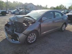 Salvage cars for sale at York Haven, PA auction: 2022 Hyundai Accent SE