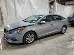 Salvage cars for sale from Copart Leroy, NY: 2015 Hyundai Sonata SE