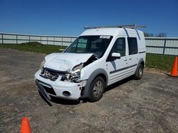 Salvage cars for sale at Mcfarland, WI auction: 2012 Ford Transit Connect XLT