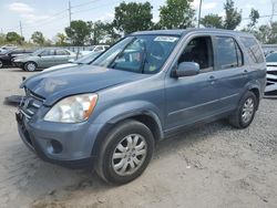 Salvage cars for sale from Copart Riverview, FL: 2005 Honda CR-V SE