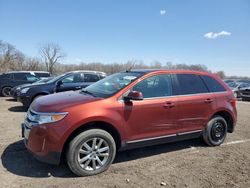 Salvage cars for sale at Des Moines, IA auction: 2014 Ford Edge Limited