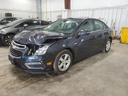 Carros salvage para piezas a la venta en subasta: 2015 Chevrolet Cruze LT