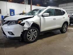 Salvage cars for sale at Blaine, MN auction: 2015 Nissan Rogue S