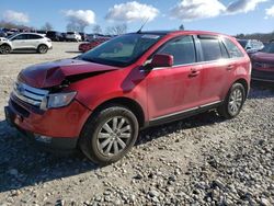 Salvage cars for sale at West Warren, MA auction: 2010 Ford Edge Limited