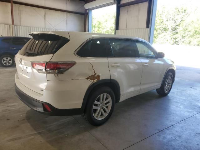 2015 Toyota Highlander LE