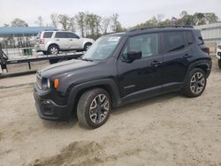 Salvage cars for sale at Spartanburg, SC auction: 2018 Jeep Renegade Latitude