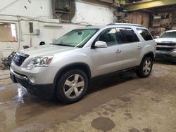 Salvage cars for sale at Casper, WY auction: 2010 GMC Acadia SLT-1