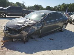 Salvage cars for sale at Ocala, FL auction: 2015 Chrysler 200 Limited