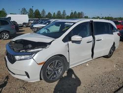 Salvage cars for sale from Copart Bridgeton, MO: 2021 Honda Odyssey Touring
