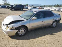 Salvage cars for sale from Copart San Martin, CA: 1999 Honda Accord LX