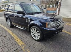 Land Rover Range Rover salvage cars for sale: 2006 Land Rover Range Rover Sport Supercharged