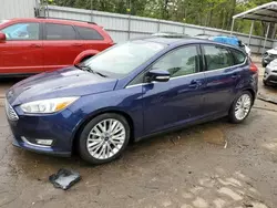 Salvage cars for sale from Copart Austell, GA: 2016 Ford Focus Titanium