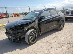 Salvage cars for sale at Houston, TX auction: 2020 Hyundai Tucson Limited