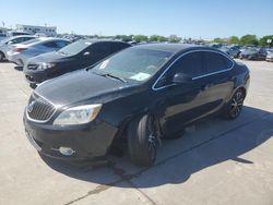 Salvage cars for sale from Copart Grand Prairie, TX: 2017 Buick Verano Sport Touring