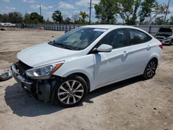 Salvage cars for sale from Copart Riverview, FL: 2017 Hyundai Accent SE