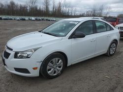 Salvage cars for sale at Leroy, NY auction: 2013 Chevrolet Cruze LS