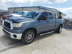 Salvage cars for sale from Copart Arcadia, FL: 2007 Toyota Tundra Double Cab SR5