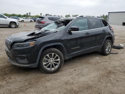 Salvage cars for sale at Mercedes, TX auction: 2019 Jeep Cherokee Latitude Plus