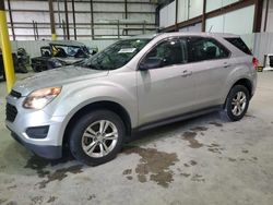 Salvage cars for sale from Copart Lawrenceburg, KY: 2017 Chevrolet Equinox LS