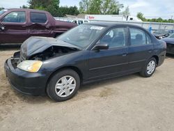 Salvage cars for sale at Finksburg, MD auction: 2003 Honda Civic LX