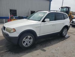 Salvage cars for sale from Copart Orlando, FL: 2004 BMW X3 3.0I