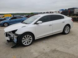 Salvage cars for sale at Grand Prairie, TX auction: 2015 Buick Lacrosse