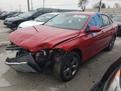Salvage cars for sale at Dyer, IN auction: 2023 Volkswagen Jetta SE