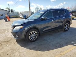 Salvage cars for sale from Copart Pekin, IL: 2015 Nissan Rogue S