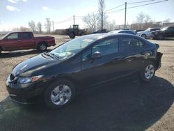 Honda Vehiculos salvage en venta: 2013 Honda Civic LX