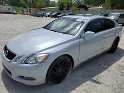 Salvage cars for sale from Copart Fairburn, GA: 2007 Lexus GS 350