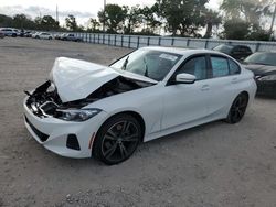 Salvage cars for sale from Copart Riverview, FL: 2023 BMW 330I