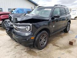 Salvage cars for sale from Copart Pekin, IL: 2022 Ford Bronco Sport BIG Bend