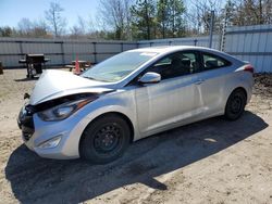 Salvage cars for sale at Lyman, ME auction: 2014 Hyundai Elantra Coupe GS