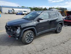 Salvage cars for sale at Pennsburg, PA auction: 2020 Jeep Compass Trailhawk