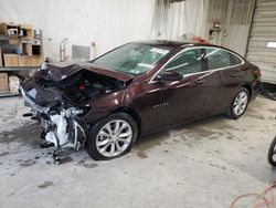 Chevrolet salvage cars for sale: 2021 Chevrolet Malibu LT