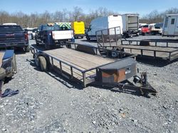 Salvage cars for sale from Copart Grantville, PA: 2016 Palr 16TRAILER