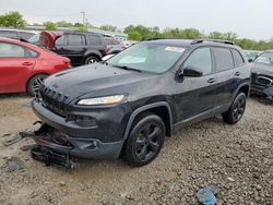 Salvage SUVs for sale at auction: 2016 Jeep Cherokee Latitude