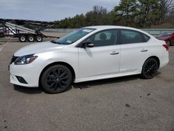 Salvage cars for sale at Brookhaven, NY auction: 2018 Nissan Sentra S