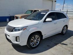 KIA Sorento SX salvage cars for sale: 2015 KIA Sorento SX