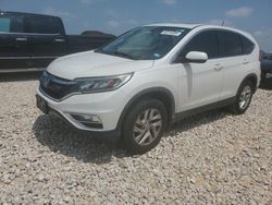 Salvage cars for sale from Copart Temple, TX: 2015 Honda CR-V EX