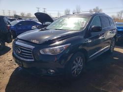 Salvage cars for sale at Elgin, IL auction: 2014 Infiniti QX60